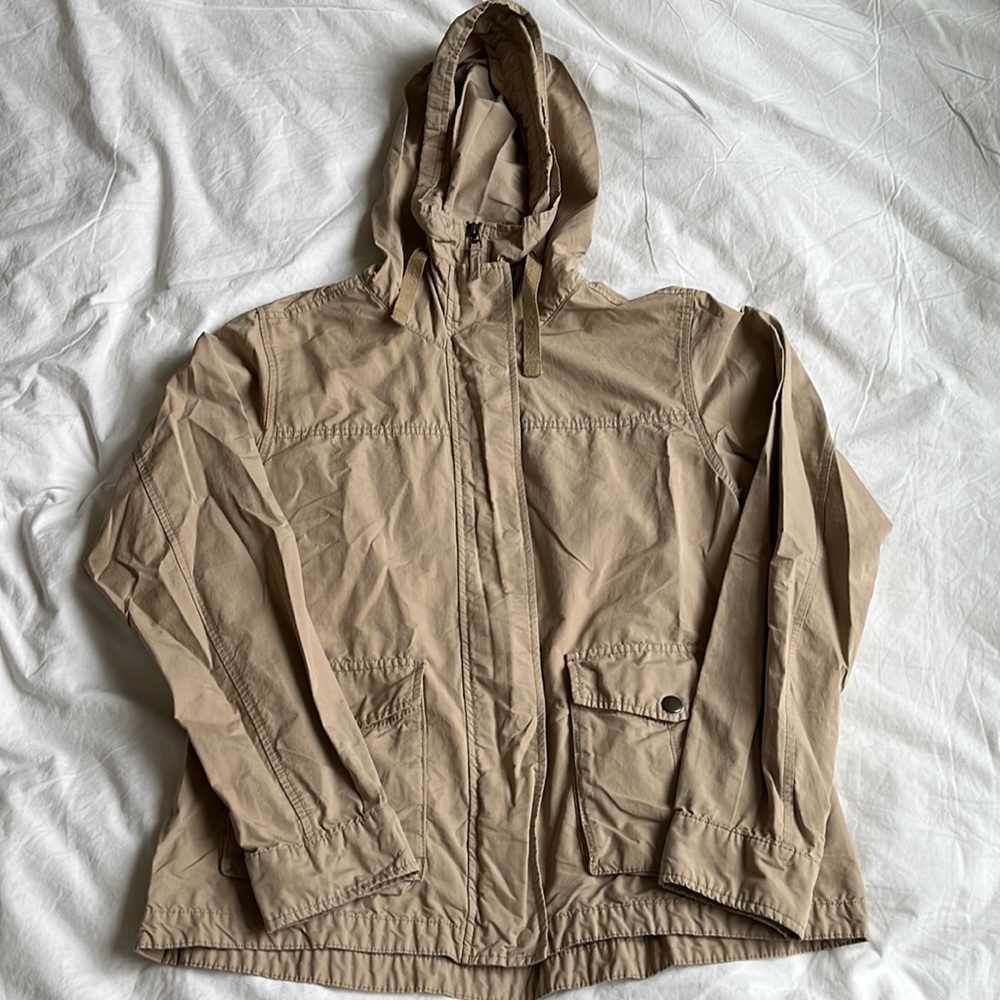 Uniqlo Beige Parka Jacket